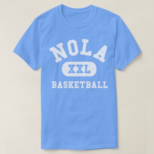 NOLA Basketbal III TSshirt T-shirt (Design voorkant)