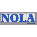 NOLA, Blue Letter Street Tegels Staand Fotobeeldje<br><div class="desc">NOLA,  Blue Letter Street Tegels</div>