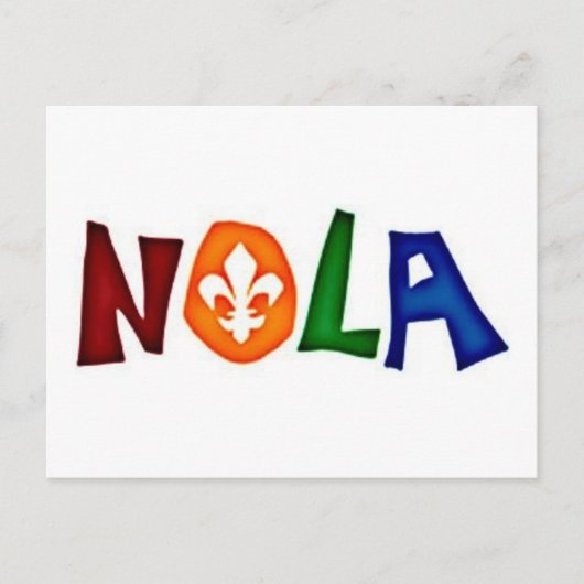 NOLA BRIEFKAART (Voorkant)