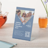 Nola Bruce standaard Reclamebord Met Voetstuk (Insitu)