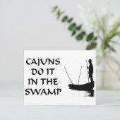 NOLA CAJUNS DOET HET IN HET MOERAS BRIEFKAART (Staand voorkant)