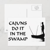 NOLA CAJUNS DOET HET IN HET MOERAS BRIEFKAART (Voorkant / Achterkant)