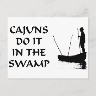 NOLA CAJUNS DOET HET IN HET MOERAS BRIEFKAART