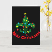 Nola Christmas T Shirt  Kaart (Gele Bloem)