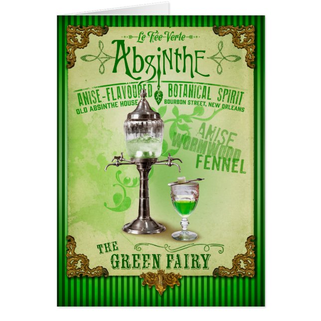 NOLA Collectie Absinthe Artwork (Voorkant)
