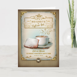 NOLA Collectie Cafe au Lait & Beignets Kaart