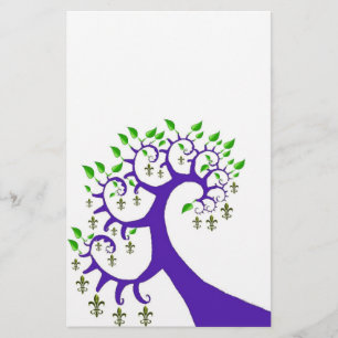 NOLA FLEUR DE LIS TREE BRIEFPAPIER