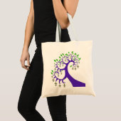 NOLA FLEUR DE LIS TREE TOTE BAG (Voorkant (product))