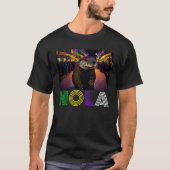 Nola Gezegde New Orleans Mardi Gras Nutria Rat 1 T-shirt (Voorkant)
