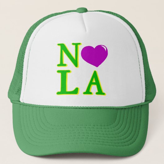 NOLA Heart Trucker Pet (Voorkant)