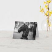 NOLA Hitching Post - Blank gevouwen Kaart (Gele Bloem)