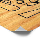 Nola-Hood New Orleans Buurt Map Poster (Hoek)