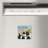 Nola Hoods Brass Band Magneet (Insitu (Vaatwasser))