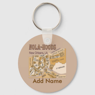 NOLA Hoods Key, NAAM Sleutelhanger