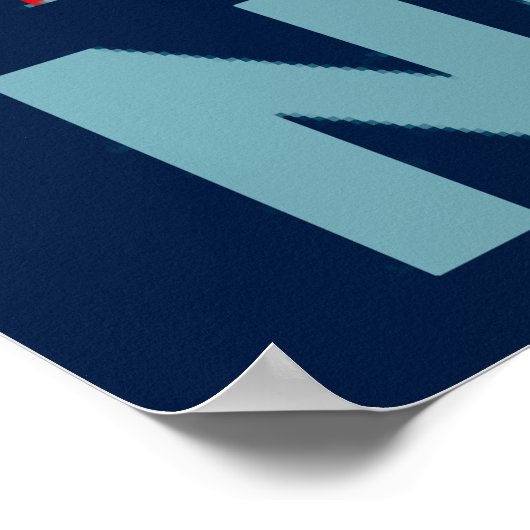 NOLA Jazz en Gumbo Poster (Hoek)