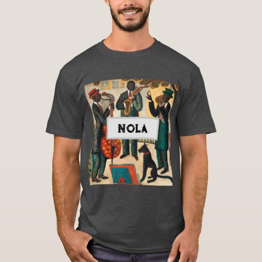 Nola Jazz Trio 2 T-shirt (Voorkant)