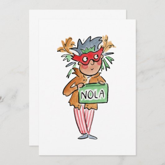 NOLA KAART (Voorkant / Achterkant)