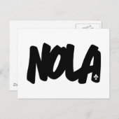 NOLA Letters Briefkaart (Voorkant / Achterkant)
