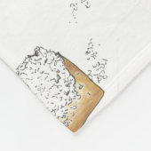 NOLA Louisiana New Orleans Beignet Pastry Foodie Fleece Deken (Hoek)