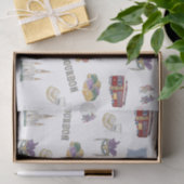 Nola Louisiana Themd Mardi Gras Tissuepapier (Geschenk)