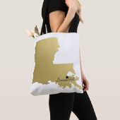NOLA MADE|LOUISIANA PROUD Canvas tas (Dichtbij)