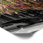 NOLA Mardi Gras Beaded Tree - New Orleans Poster (Hoek)