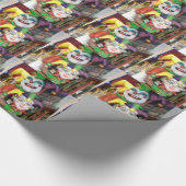 NOLA Mardi Gras Cadeaupapier (Hoek)