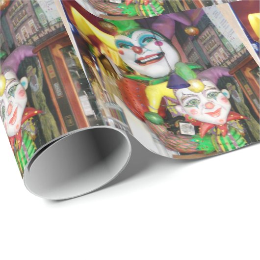 NOLA Mardi Gras Cadeaupapier (Rol Hoek)