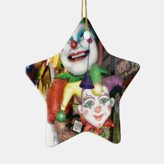 NOLA Mardi Gras Keramisch Ornament (Rechts)