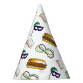 NOLA Mardi Gras Laissez Les Bon Temps Rouler Feesthoedjes (Rechts)