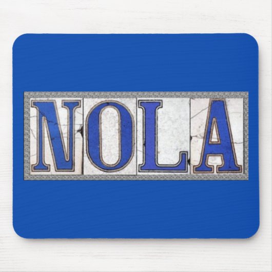 NOLA Mousepad Muismat (Voorkant)