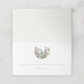 NOLA New Orleans Bourbon Street Guest Name Plaatskaartje (Buitenkant ongevouwen)