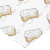 NOLA New Orleans Louisiana Sugary Beignet Pastry Tafelkleed (Gekanteld)