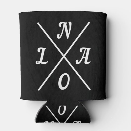 Nola New Orleans Louisiana Verenigde Staten Blikjeskoeler (Achterkant)