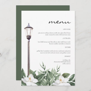 NOLA New Orleans Magnolia 5x7" Het menu Eat