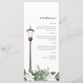 NOLA New Orleans Magnolia Bourbon Street Menu (Voorkant)