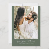 NOLA | New Orleans Magnolia Bourbon Street Weddens Kaart (Achterkant)