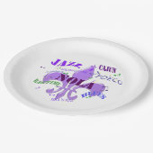 NOLA New Orleans Music Papieren Bordje (Gekanteld)