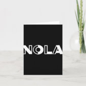 Nola New Orleans Tee Shirt  Kaart (Voorkant)