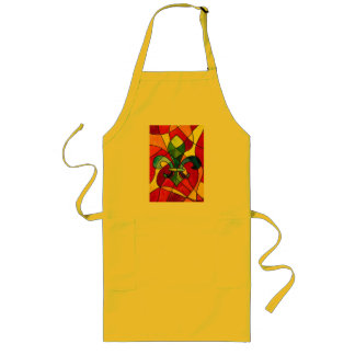 NOLA Series Yellow Apron Lang Schort