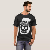 Nola Skull in de hoge hoed T-shirt (Voorkant volledig)