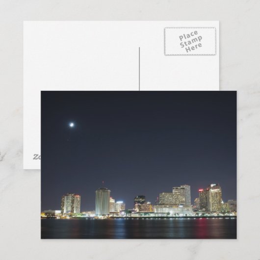 NOLA Skyline Briefkaart (Voorkant / Achterkant)