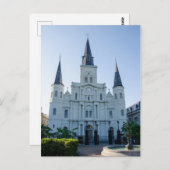 NOLA St Louis Cathedraal overdag Briefkaart (Voorkant / Achterkant)