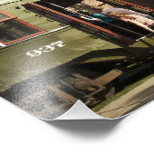 NOLA Streetcar Foto Afdruk (Hoek)