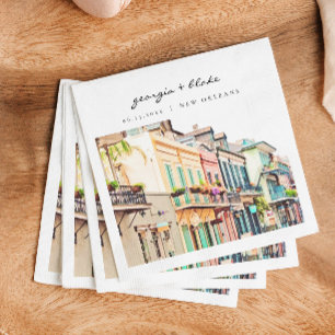 NOLA Watercolor New Orleans Bourbon Street Bruilof Servet