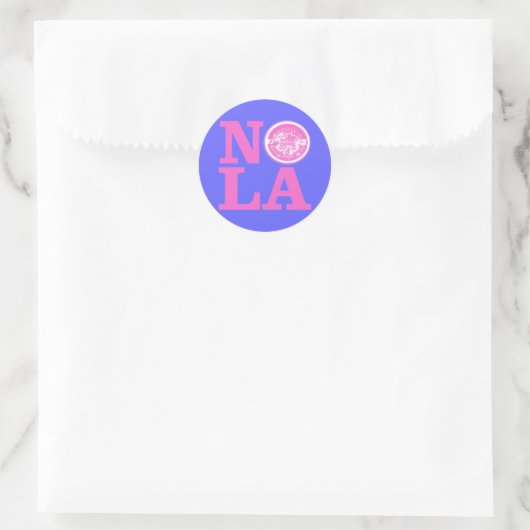 NOLa Watermeter Ronde Sticker (Tas)