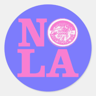 NOLa Watermeter Ronde Sticker