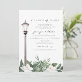 NOLA Waterverf Magnolia's Trouwplannen Gewijzigd  Kaart (Staand voorkant)