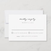 Nola - Waterverf New Orleans Wedding RSVP Kaart (Voorkant)