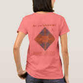 Nolan Chart Political Philosophy T shirt (Achterkant)